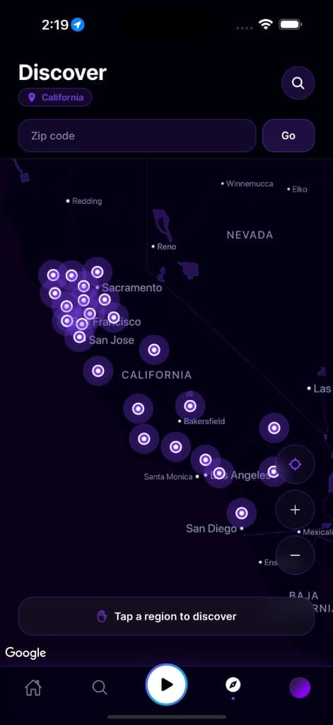 Uizo geographic reach
